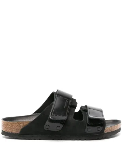 Birkenstock Uji Slippers In Black