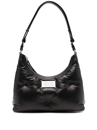 Maison Margiela Glam Slam Small Shoulder Bag In Black