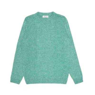 Wool-co Men's Sweater Wool & Co Mouline In Green