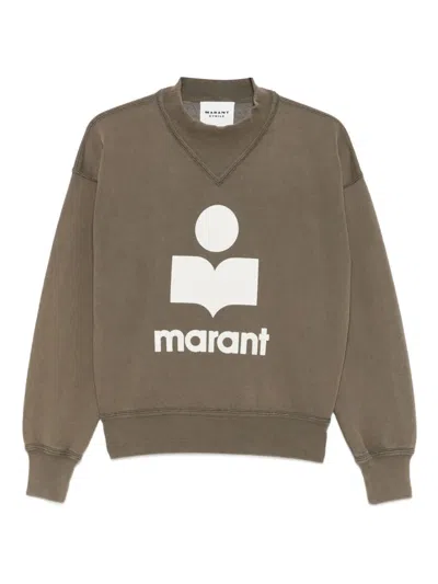 Isabel Marant Étoile Moby Sweatshirt In Brown