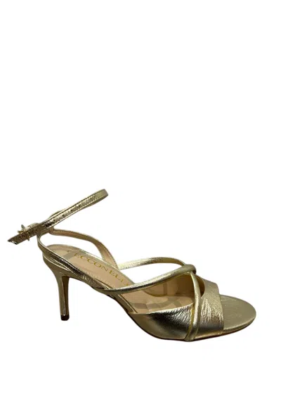 Cecconello Woman  Sandals With Heel In Gold