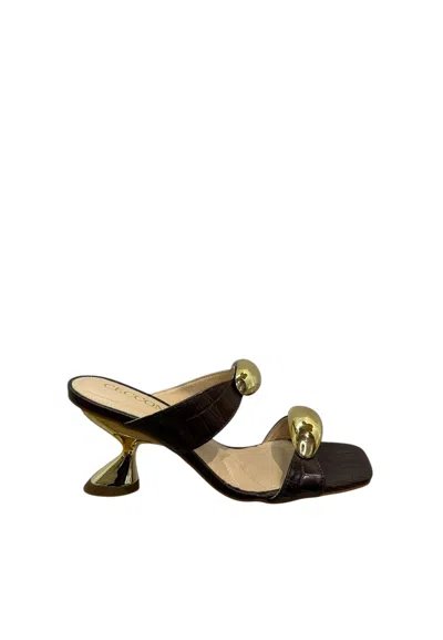 Cecconello Woman  Sandals With Heel In Brown