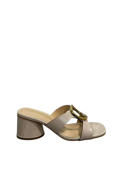 Cecconello Woman  Sandals With Heel In White
