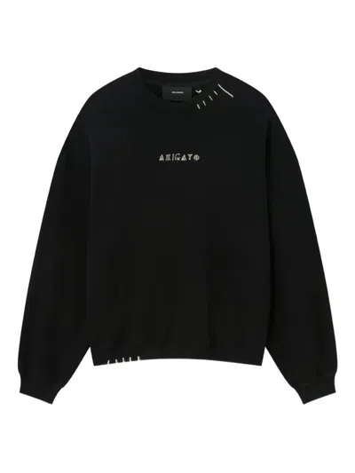 Axel Arigato Loops Black Sweatshirt In Black