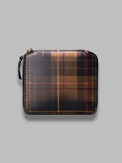 Comme-des-garcons-wallet Wallet / Lenticular Tartan - 100% Tpu In: 100%cowhide Made In Spain