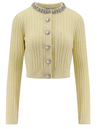 Self-portrait Cardigan Self-portrit In Yellow