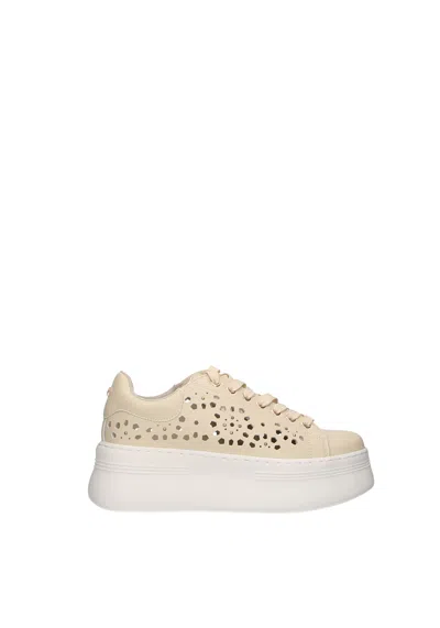 Cult Leather Sneakers In Neutral