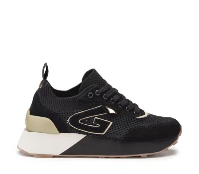 Guardiani Women's Sneaker  Agw437601 Black In Black