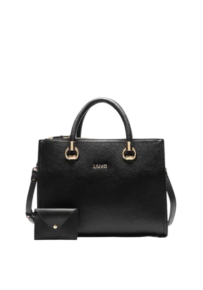 Liujo M Satchel Woman  Aa5008e0058-22222 Black In Black