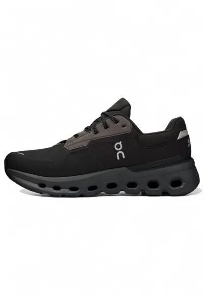 On Waterproof Cloudrunner 2 Trainers In Black