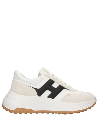 Hogan Hi-fi Trainers With Side H In Neutral