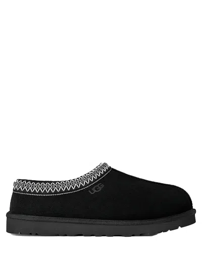 Ugg 10mm Tasman Shearling Loafers In Black