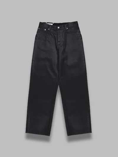 Dries Van Noten Pine Denim 2383 M.w. Pants In Black