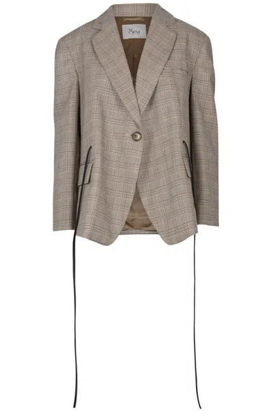 8pm - Jacket - 460236 - Cammello In Multi