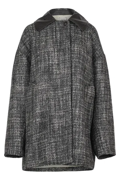 Alysi - Coat - 460739 - Anthracite In Gray