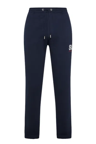 Sun 68 Sun68 - 07 Navy Pants F43145 In Blue