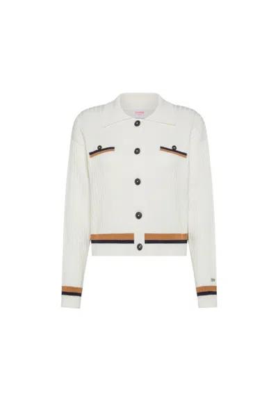 Sun 68 Sun68 - 31 Cardigan White K43232 In White