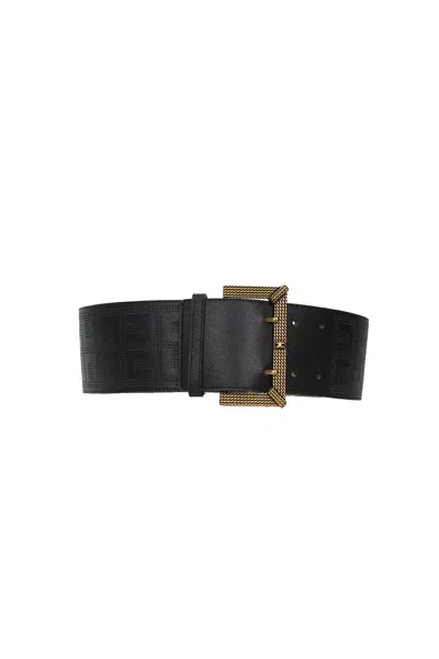 Elisabetta Franchi - 110 Black Belt Ct24s31e2 In Black