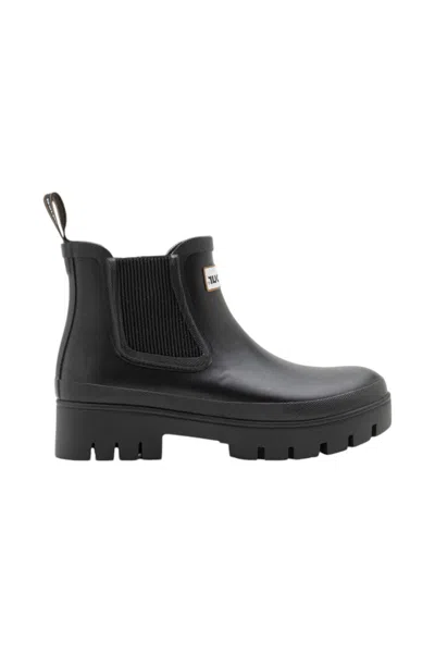 Barbour Halton Waterproof Chelsea Rain Boot In Black
