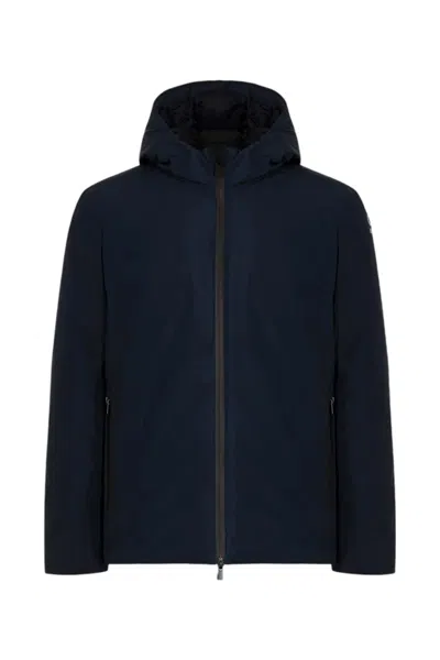 Suns Blue Polyester Jacket In Blue