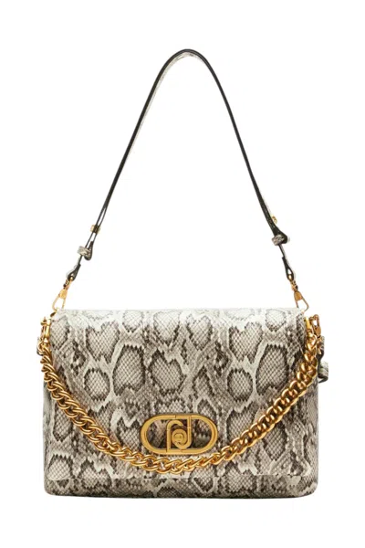 Liujo Women's Handbag Liu Jo Aa5147e0019 Pitone Rock In Gray