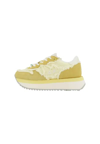 Sun 68 Women's Sneakers Sun68 Z35216 Lemon Yellow In Yellow