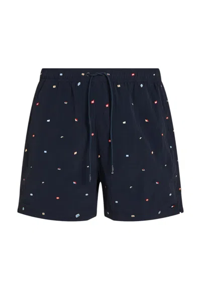 Tommy Hilfiger Boxer Sea Man  Um0um03534 Desert Sky In Blue