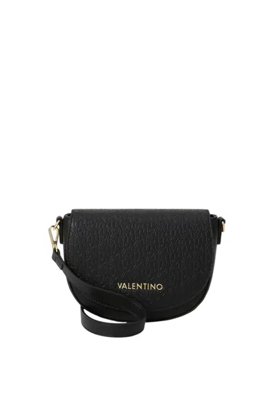 Valentino Falak Nero Debossed Logo Cross-body Bag In Black