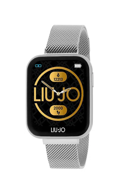 Liujo Smartwhatch Woman Liu Jo Swlj051 Silver In Metallic