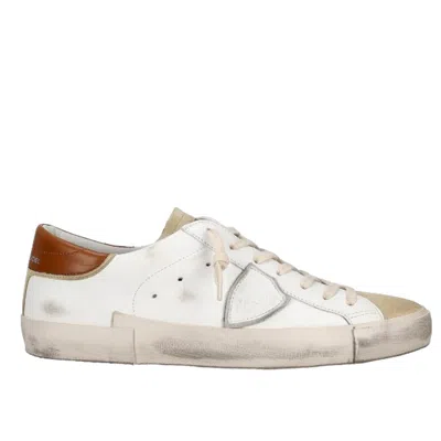 Philippe Model Sneaker Man  - Itx Low Man - Beige In Multi