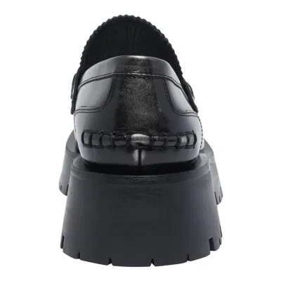 Alexander Wang Mocassini Carter In Pelle With Medium Tacco In Black