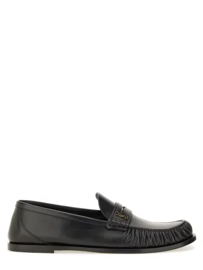 Saint Laurent Moccasin "laurent" In Black