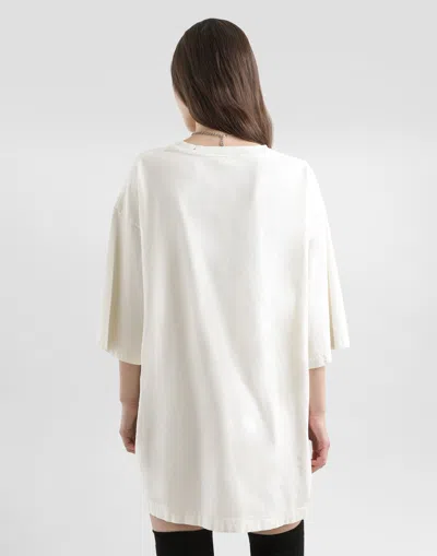 Dolce & Gabbana Graphic Print Tee In Animal Print