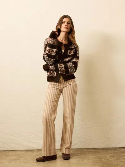 Faherty Twill Tide Slim Straight Pants In Neutral