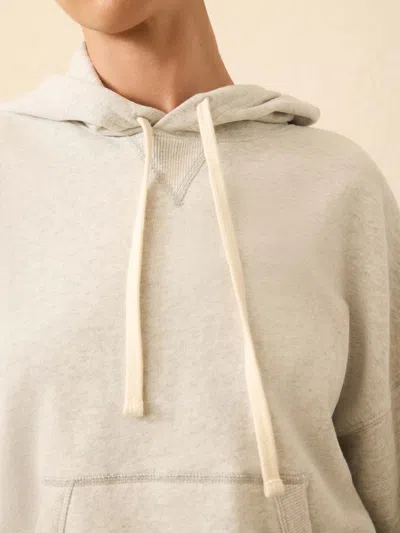 Faherty High Standard Fleece Hoodie In Neutral