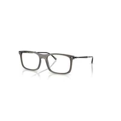 Ray Ban Eyeglasses Unisex Rb7260 Optics - Black Frame Clear Lenses Polarized 54-19 In Black