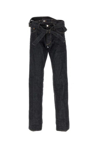 Dsquared2 Dsquared Blue Denim Dsquared X Magliano Butch Jeans In Black
