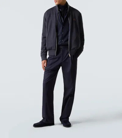 SCRITO正反两穿羊毛飞行员夹克