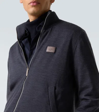 SCRITO正反两穿羊毛飞行员夹克