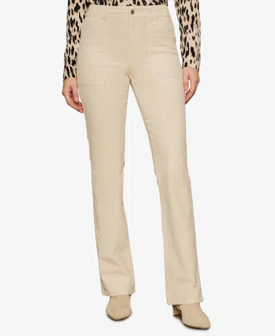 Sanctuary Hayden Bootcut Corduroy Pants In Neutral