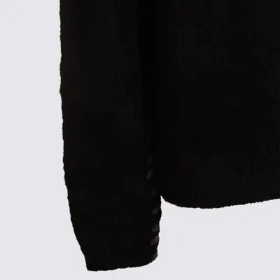 Thom Krom High-neck Twisted-detail Sweater In Black