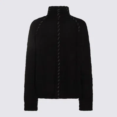 Thom Krom Braided-detail Sweater In Black
