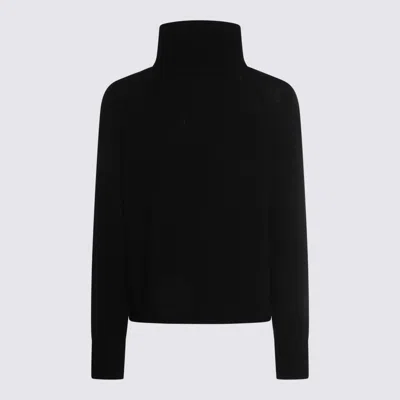 Allude Sweaters Blacks And Greys In Black