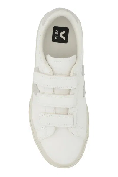 Veja Recife Logo Sneakers - White/beige - Leatherw In White