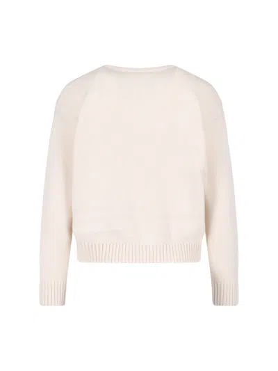 Ralph Lauren Riednee Long Sleeves Pullover In White