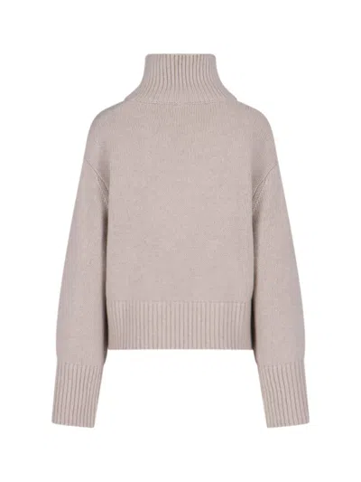 Lisa Yang Fleur Sweater In Neutral