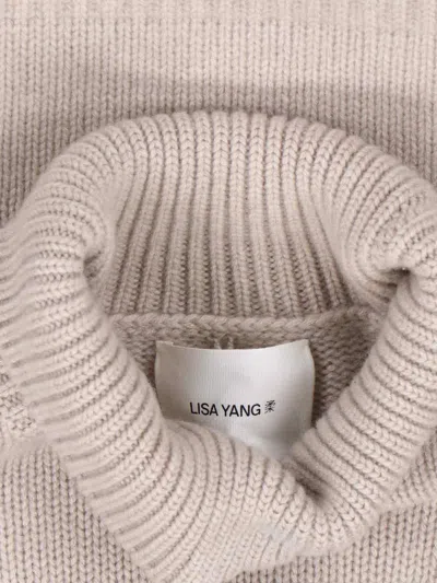Lisa Yang Fleur Sweater In Neutral