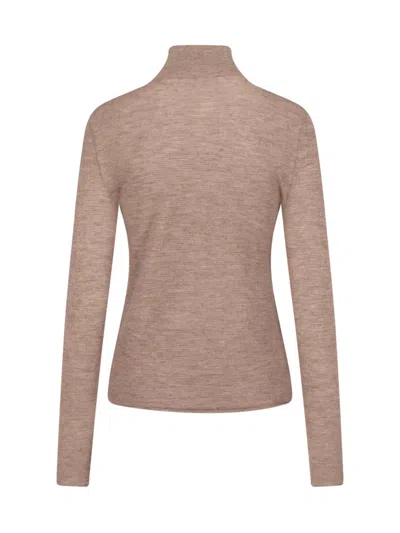 Lisa Yang The Lory Sweater In Brown