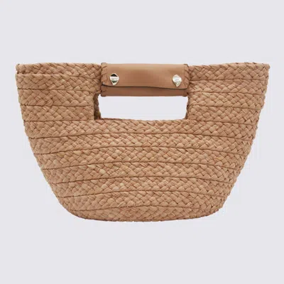Helen Kaminski Natural Raffia Remi Top Handle Bag In Multi