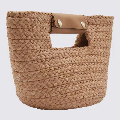 Helen Kaminski Natural Raffia Remi Top Handle Bag In Multi